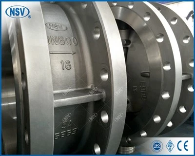 5A ٹرپل-سنکی DIN Flanged Butterfly Valve